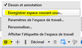 autocad 2017 barre outils