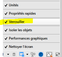 autocad 2017 barre outils