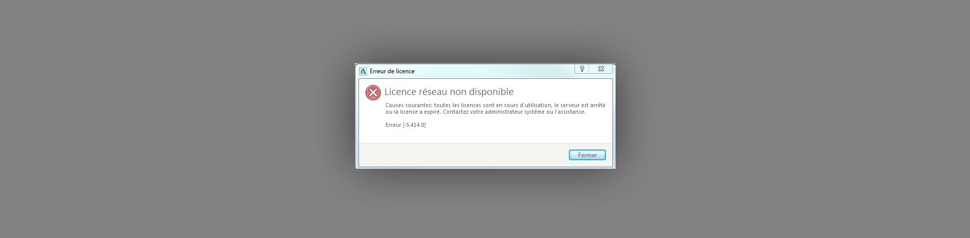 licence reseau autodesk