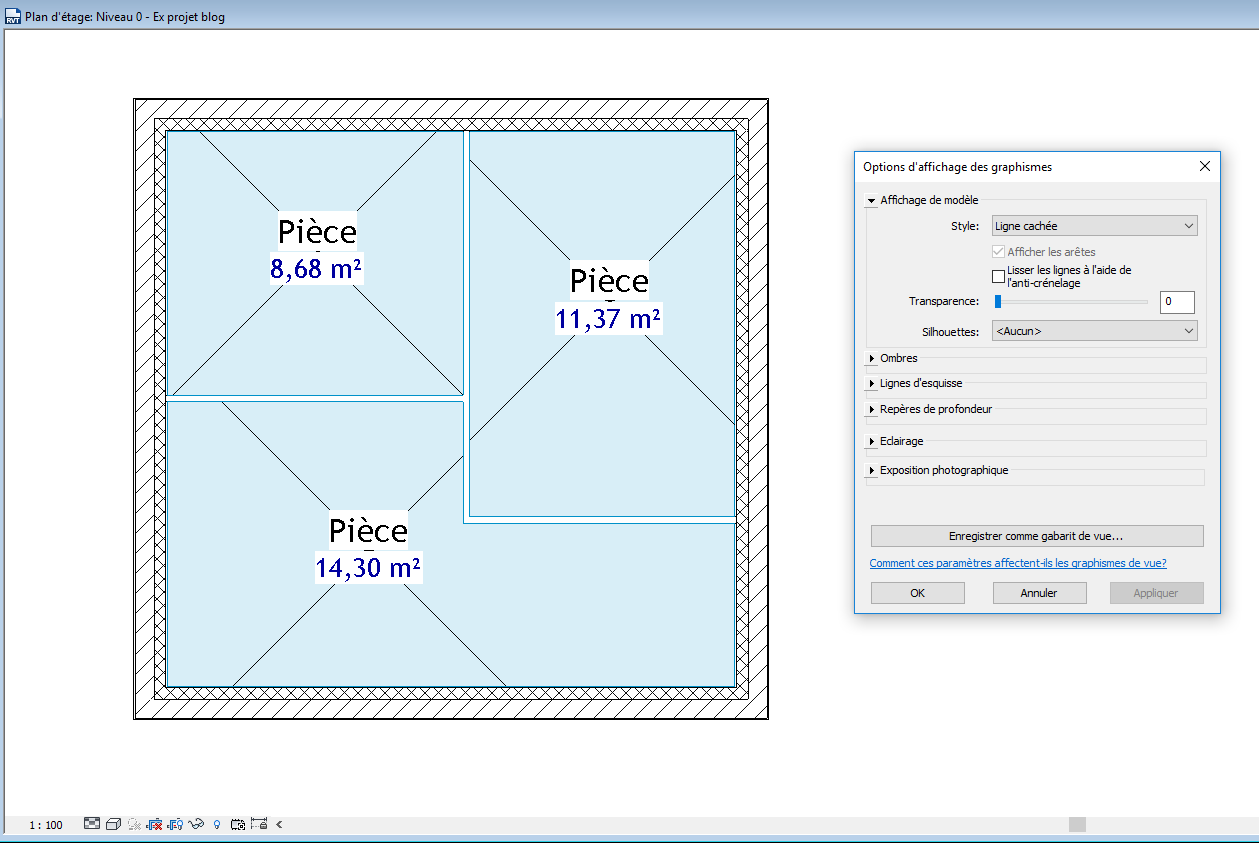 Revit Motif Couleur Remplissage