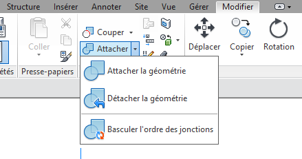menuiserie dans revit