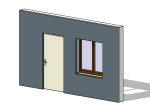 menuiserie dans revit
