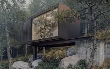 Visualisation architecturale avec Forest Pack