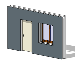 menuiserie dans revit
