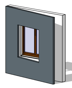 menuiserie dans revit