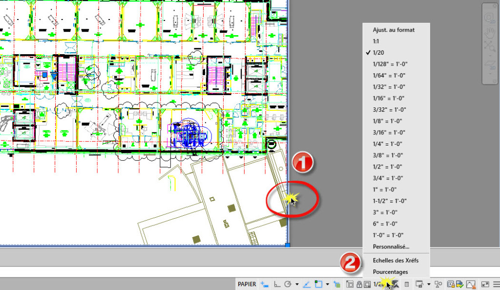 Modifier la liste des Echelles AutoCAD - Aplicit