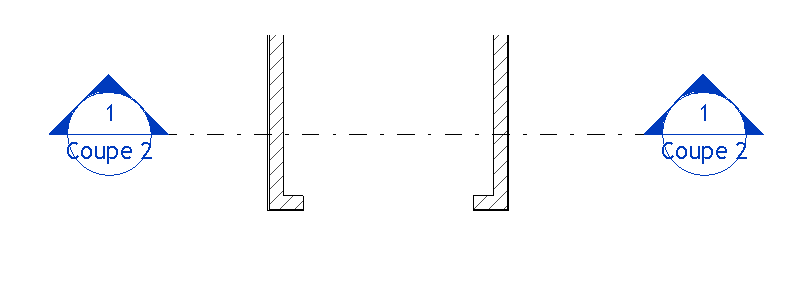 Modifier le libellé d'une coupe sur Revit