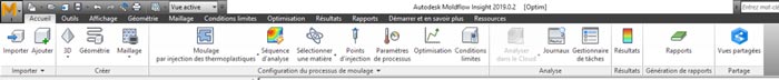 vue partagée dans Autodesk Moldflow Insight