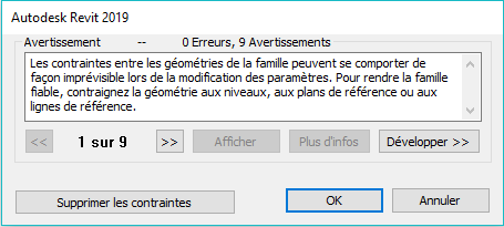 modéliser les familles REVIT