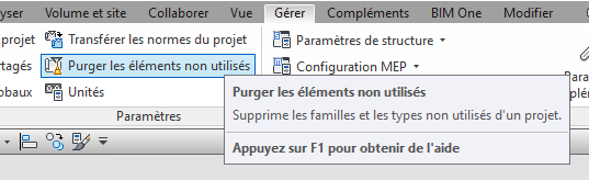 supprimer un type dans la famille