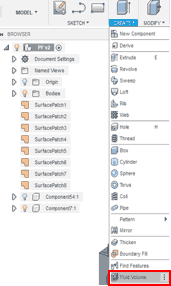 volume de fluide interne dans FUSION 360