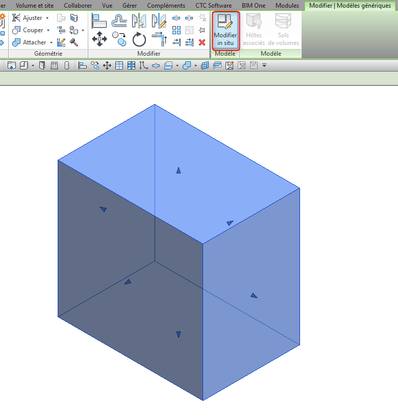 fichier IFC en famille Revit RFA