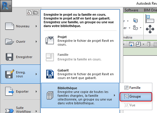 fichier IFC en famille Revit RFA