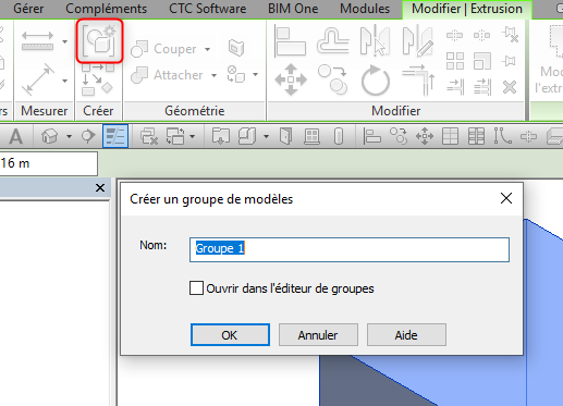 fichier IFC en famille Revit RFA