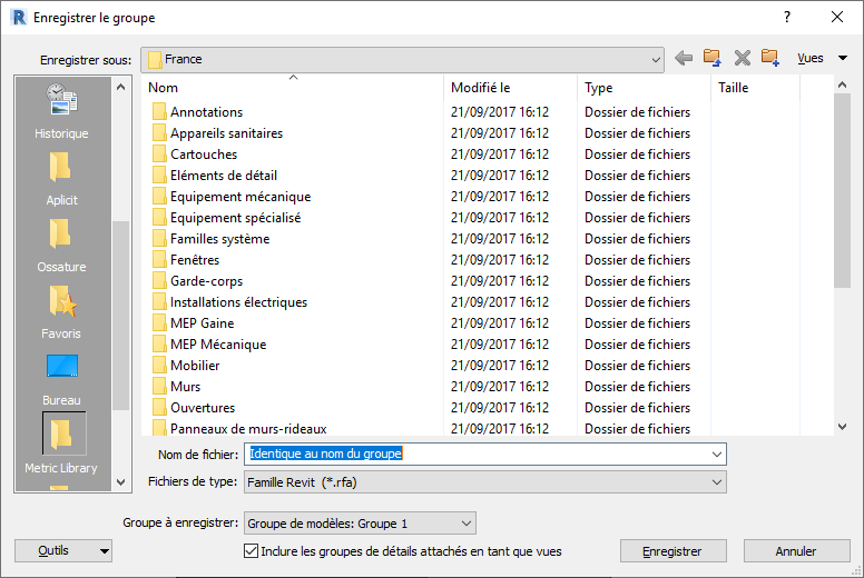 fichier IFC en famille Revit RFA