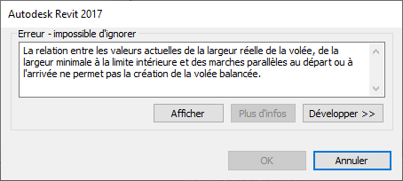 Revit Modifier les escaliers