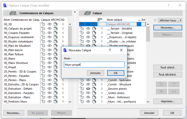 Archicad Régler les jonctions de murs