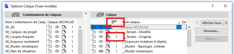 Archicad Régler les jonctions de murs