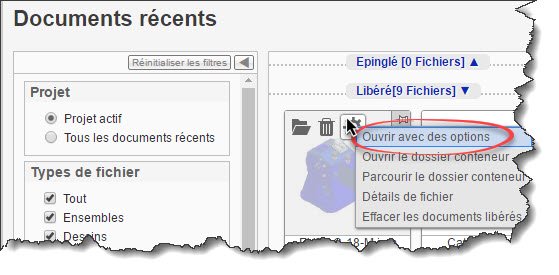 Inventor ne demande plus de corriger les liens non résolus