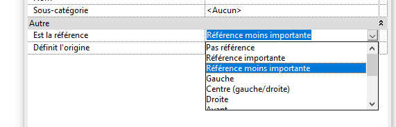 plans de référence