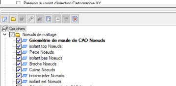 Layers dans Moldflow