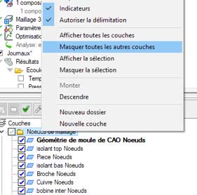 Layers dans Moldflow