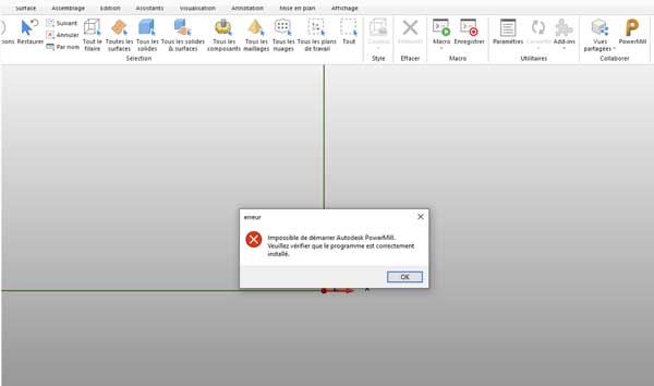 transfert entre PowerShape et PowerMill