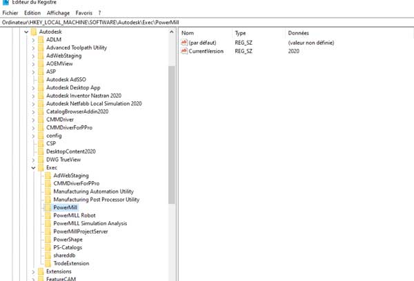 transfert entre PowerShape et PowerMill