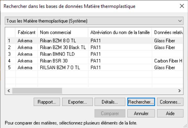 Moldflow Plastiques recyclables