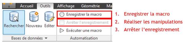 MoldFlow enregistrer une macro