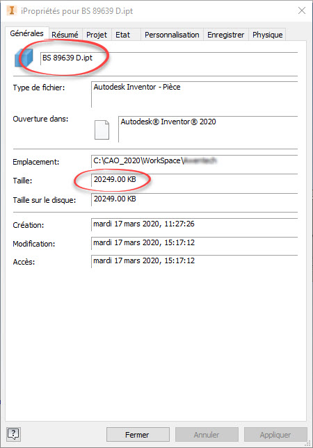 Allèger des ficiers Inventor 02