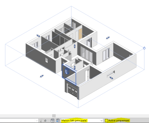 Zone de coupe inaccessible