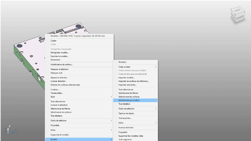 powermill sélection par couleur