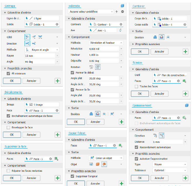 interfaces de commandes