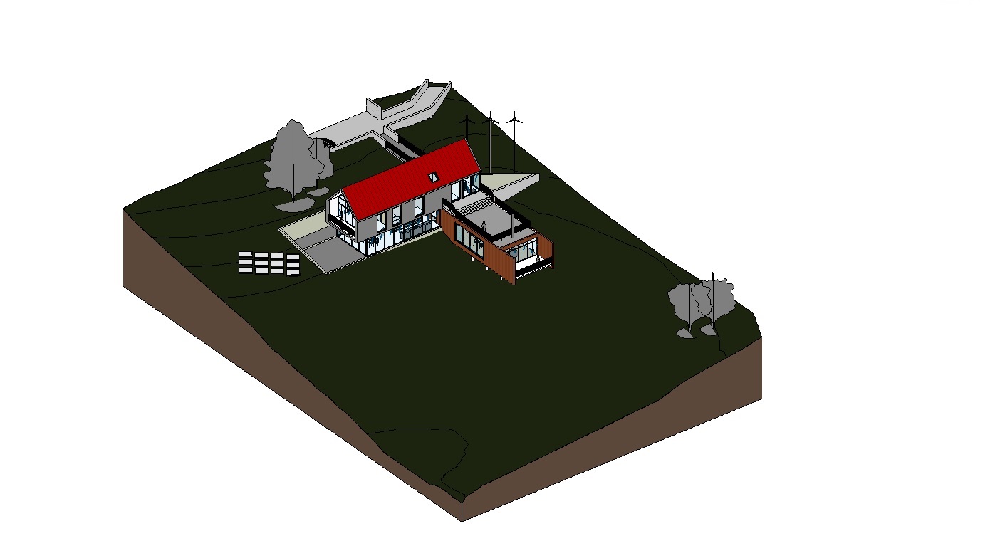 Visualisation one level 3D step 1