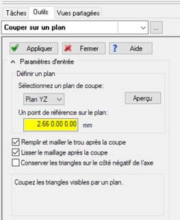 moldflow maillage symetrique