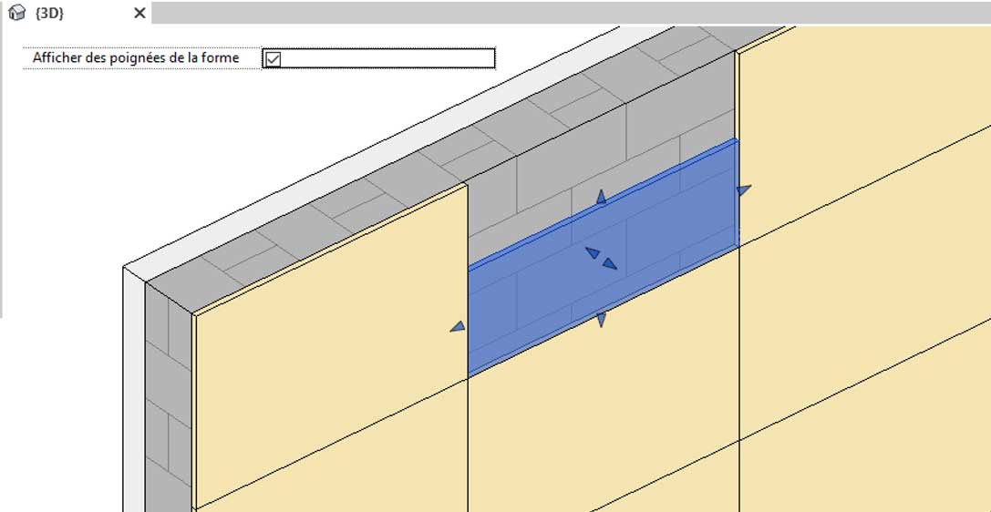 revit utilisation elements