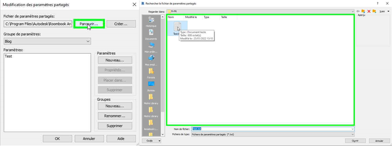 Revit - Les paramètres partagés