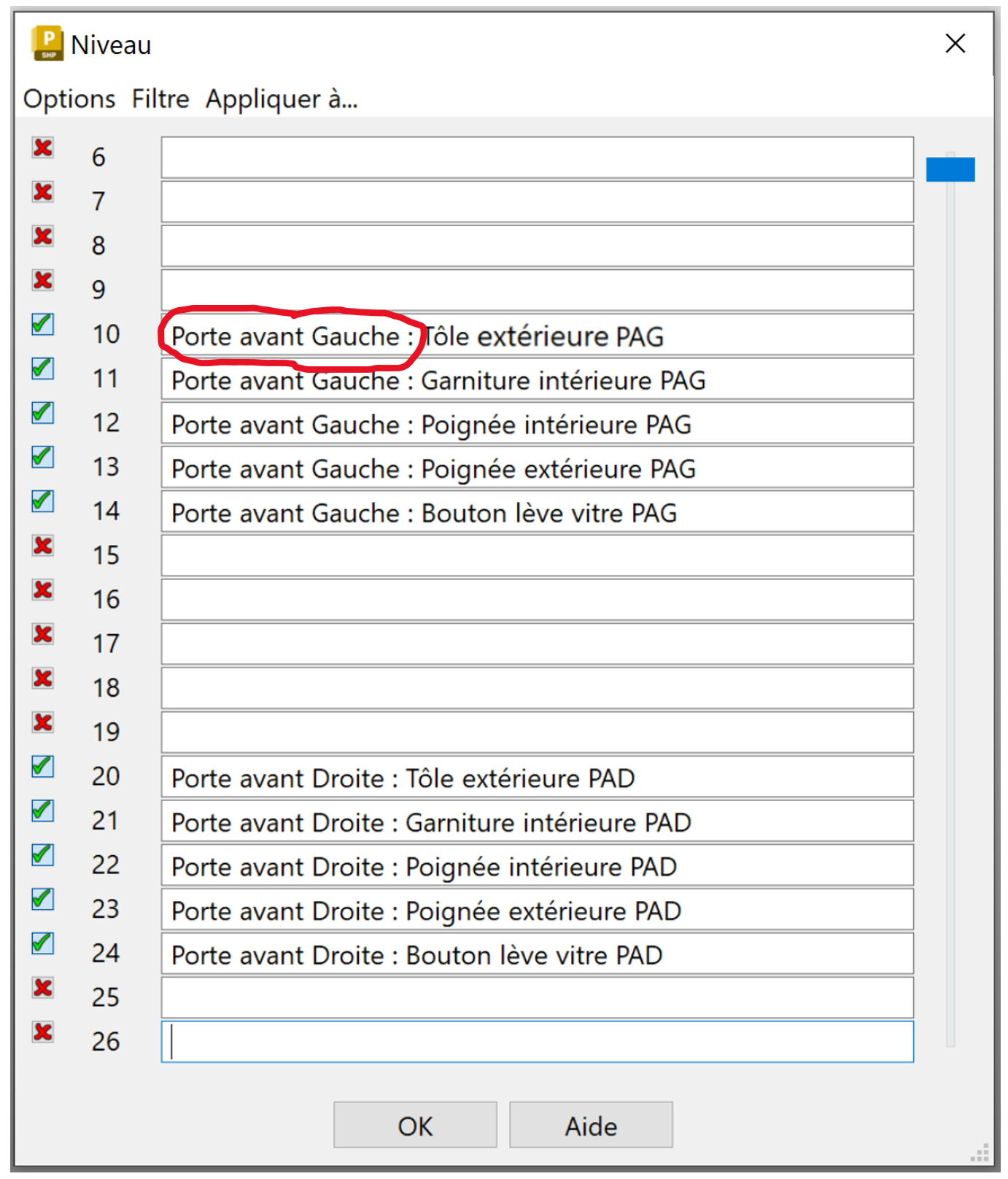 Une image contenant texte, capture d’écran, nombre, logiciel Description générée automatiquement