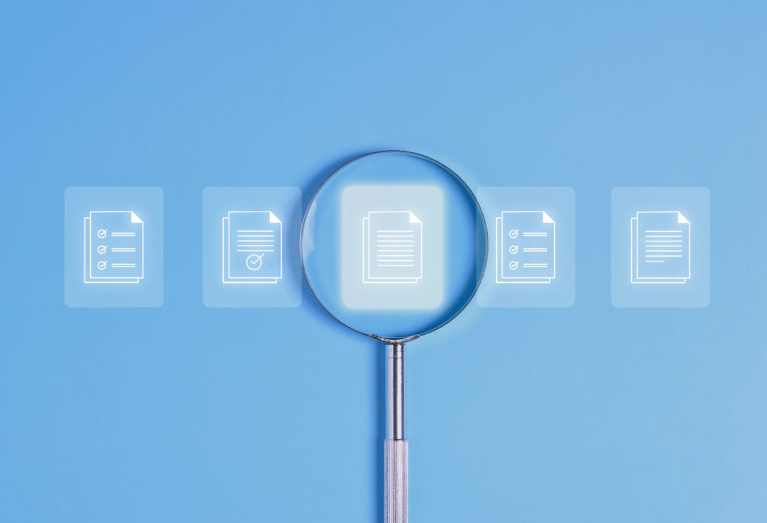 Business document icon. Business webinar document, business mail, official paper, attachment. background