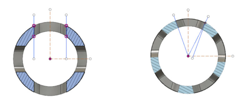Une image contenant cercle, horloge, conception Description générée automatiquement