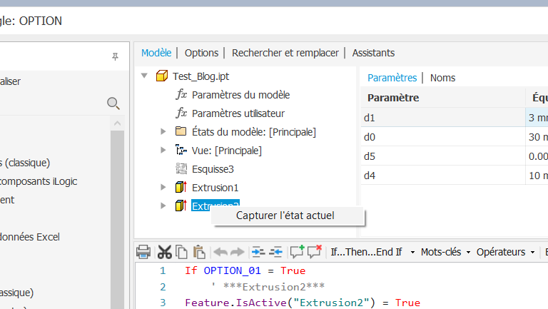 Comment se servir des valeurs OUI/NON dans "Fx" Autodesk Inventor Comment se servir des valeurs OUI/NON dans "Fx" Autodesk Inventor