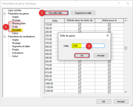 nouvelle taille de gaine