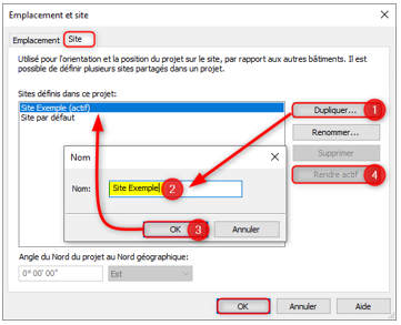 Nom du site