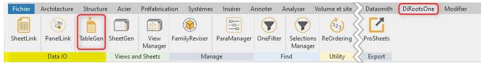 tableau Excel