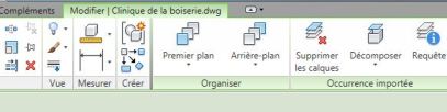 fichier DWG dans Revit