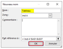 tableau Excel