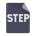 Comment exporter un modèle à partir d'AutoCAD Plant 3D vers un fichier STEP ?
