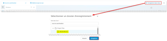 vue de coordination