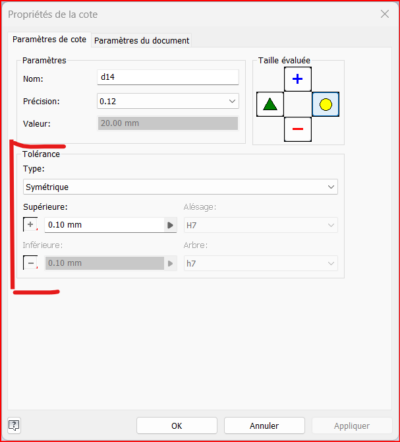 RECUPERER et MODIFIER les cotes pilotes dans une mise en plan